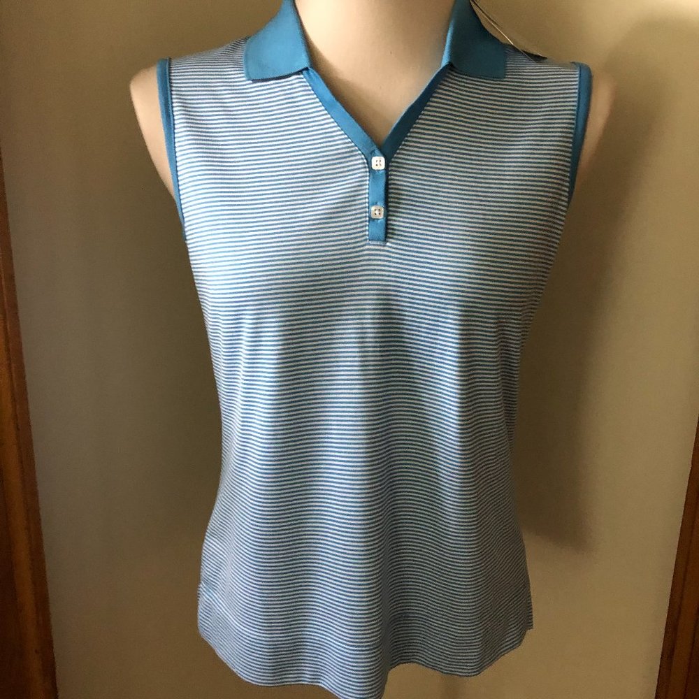 Greg Norman Ladies Golf Shirt, PlayDry Collection, Medium